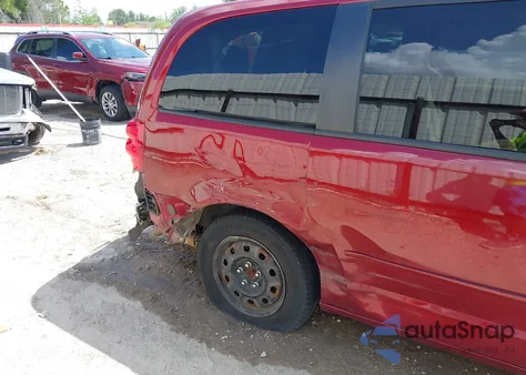 2015 Dodge Grand Caravan Se из США, поврежденный, VIN 2C4RDGBG0FR507297